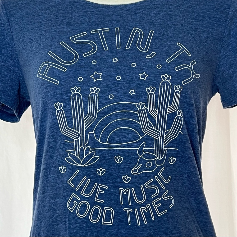 Austin TX Live Music Good Times Tee Medium